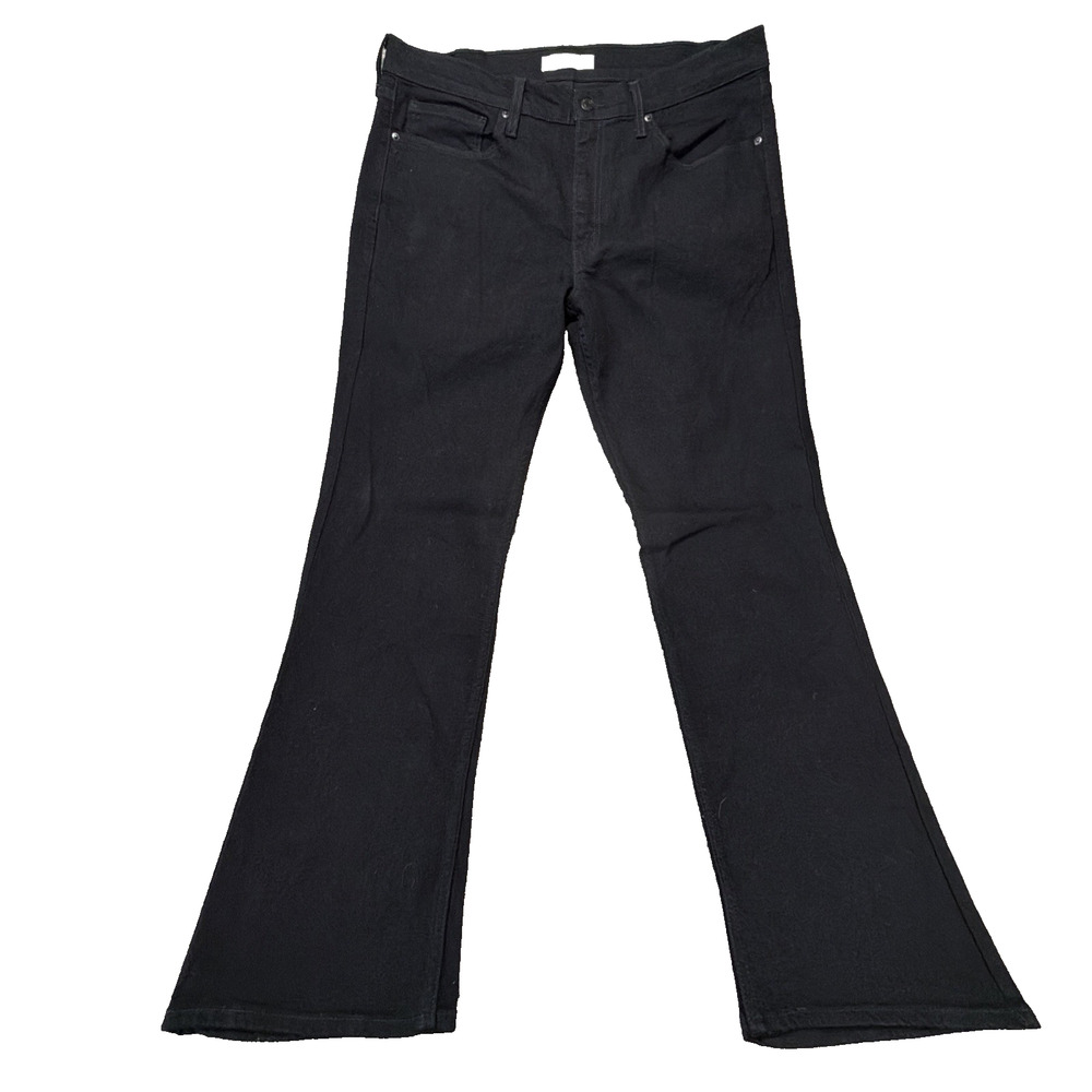 Signature Levi Strauss Men’s Black Straight Jeans Approx 36x32(38x32) Denim NWOT